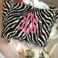 Zebra Zip Pouch