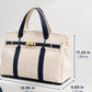 Boat-Kin Tote (Embroidered with initials, name or logo)