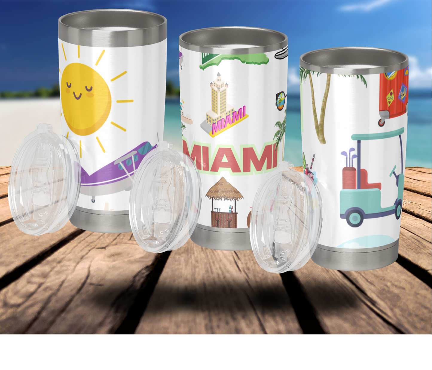 20 oz Tumbler Miami Edition